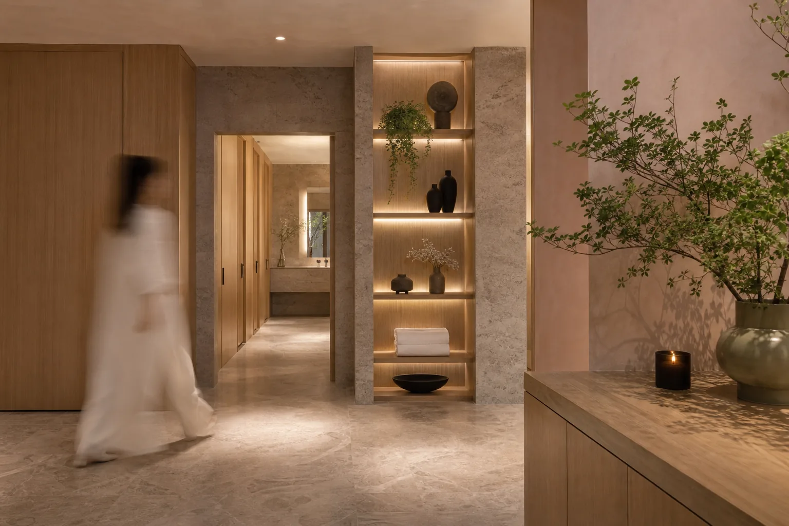 Boutique hotel interior